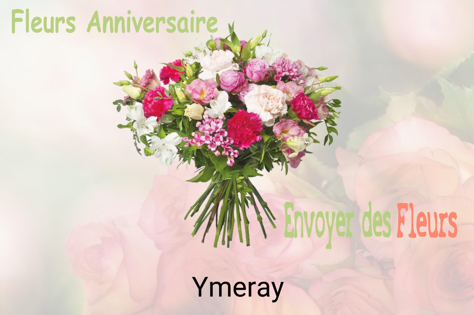 Bouquet de fleurs d’anniversaire livré à Ymeray