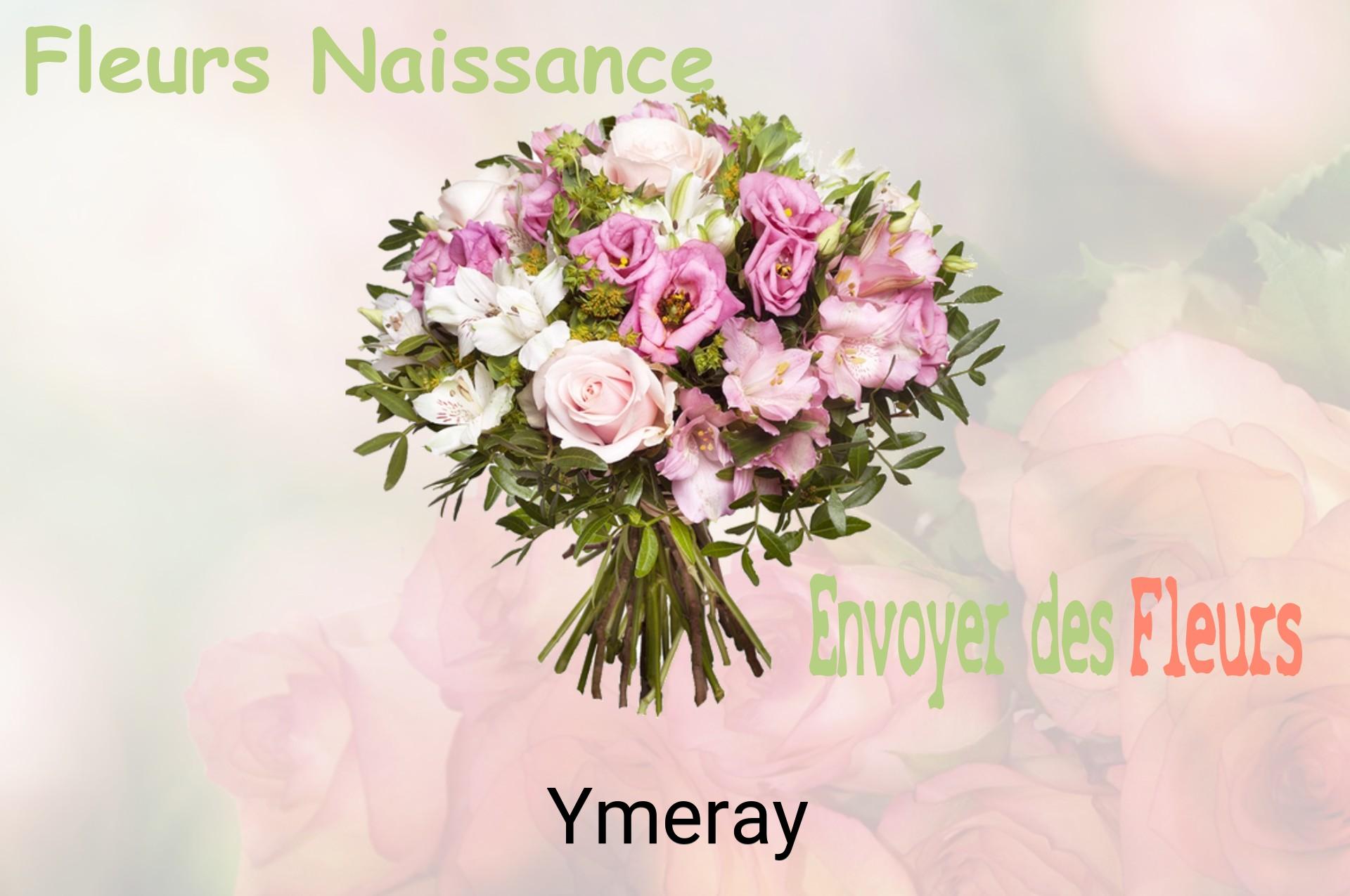 Bouquet de fleurs de naissance livré à Ymeray